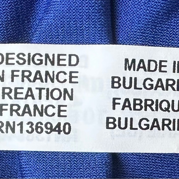 Lise Charmel Antigel XS/S Cold Shoulder Royal Blue Dress - French luxury brand - Picture 7 of 8